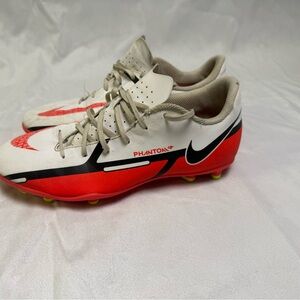 Nike Phantom Soccer Cleats - Red, White, and Black